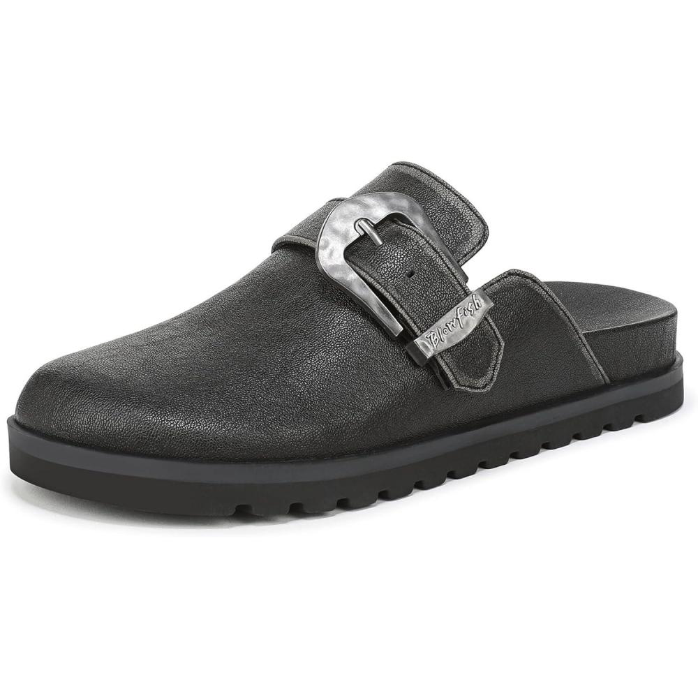 imageBlowfish Malibu Womens Sienna MuleBlack Faux Leather