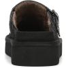 imageBlowfish Malibu Womens Monday MuleBlack Faux Suede
