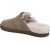 imageBlowfish Malibu Womens Sienna Cozy MuleTaupe Faux Suede
