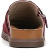 imageBlowfish Malibu Womens Sienna MuleBurgundy Faux Suede