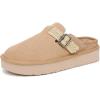 imageBlowfish Malibu Womens Monday MuleSand Faux Suede