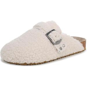 imageBlowfish Malibu Girls Weekendk MuleOff White Faux Sherpa Suede
