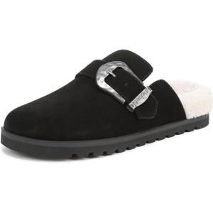 imageBlowfish Malibu Womens Sienna Cozy MuleBlack Faux Suede