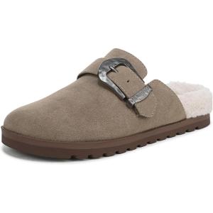 imageBlowfish Malibu Womens Sienna Cozy MuleTaupe Faux Suede