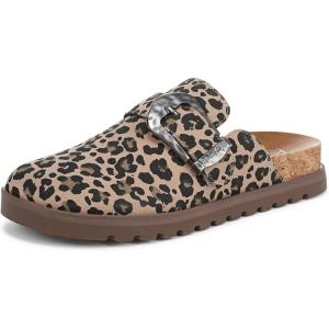 imageBlowfish Malibu Womens Sienna MuleLeopard Faux Suede