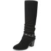 imageBlowfish Malibu Womens Carey Fashion BootBlack Microsuede