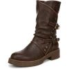 imageBlowfish Malibu Womens Venice Studded Moto BootBrown