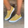 imageBlowfish Womens Marley Fashion SneakerDark Yellow