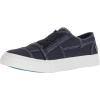 Pure Navy Colorwashed Canvas