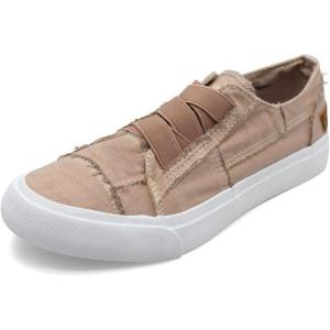 imageBlowfish Womens Marley Fashion SneakerDesert Caramel Color Washed Canvas