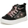 imageBlowfish Malibu Infant Girls Wanderland Toddlers Fashion High Top Sneaker Black 5 T