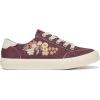 imageBlowfish Malibu Womens Vivid 3 SneakerDeep Red Floral Canvas
