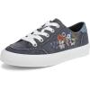 imageBlowfish Malibu Womens Vivid 3 SneakerNavy Floral Canvas