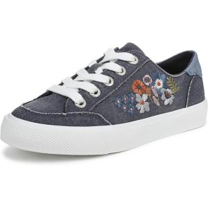 imageBlowfish Malibu Womens Vivid 3 SneakerNavy Floral Canvas