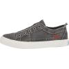 image:imageBlowfish Malibu Womens Play Slip On SneakerGraphite Smoked 16oz Canvas