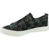 image:imageBlowfish Malibu Womens Play Slip On SneakerGrey Minnie Buffalo Check