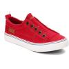 image:imageBlowfish Malibu Womens Play Slip On SneakerJester Red Hipster Smoked Twill
