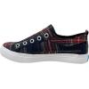 image:imageBlowfish Malibu Womens Play Slip On SneakerNavy Campus Plaid