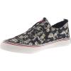 Black Lazy Daisy Print Canvas