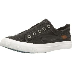 image:imageBlowfish Malibu Womens Play Slip On SneakerBlack Smoked Canvas