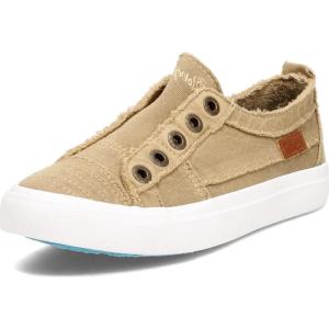 image:imageBlowfish Malibu Womens Play Slip On SneakerDesert Khaki Colorwashed Jersey
