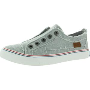 image:imageBlowfish Malibu Womens Play Slip On SneakerDirty Grey Smoked Linen