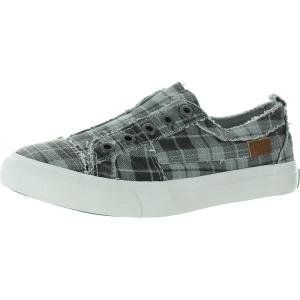 image:imageBlowfish Malibu Womens Play Slip On SneakerGray Grand Canyon Plaid 2