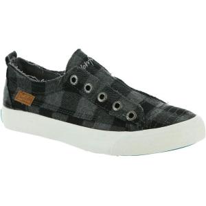 image:imageBlowfish Malibu Womens Play Slip On SneakerGrey Minnie Buffalo Check