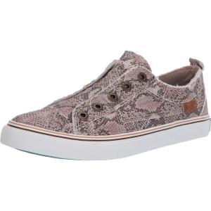 image:imageBlowfish Malibu Womens Play Slip On SneakerNatural Snake Print Canvas