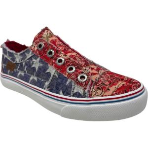 image:imageBlowfish Malibu Womens Play Slip On SneakerRed Bandit Canvas Blue Superstar