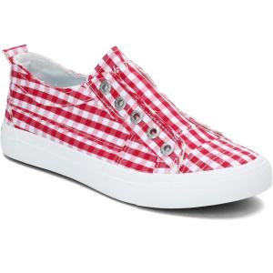 image:imageBlowfish Malibu Womens Play Slip On SneakerRed White Gingham