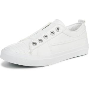 image:imageBlowfish Malibu Womens Play Slip On SneakerWhite Faux Leather