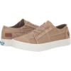 image:imageBlowfish Malibu Womens Marley SneakerWarm Taupe Color Washed Canvas