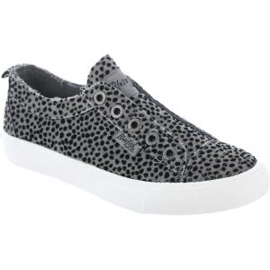 image:imageBlowfish Malibu Womens Play Slip On SneakerGray Micro Pixie Cat Canvas