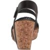 image:imageBlowfish Malibu womens HeidibWedge SandalBlack DileDyecut