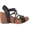 image:imageBlowfish Malibu womens HeidibWedge SandalBlack DileDyecut
