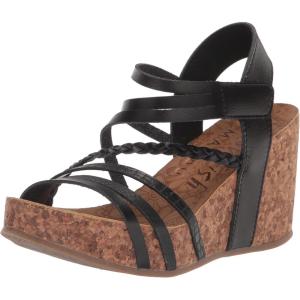 image:imageBlowfish Malibu womens HeidibWedge SandalBlack DileDyecut