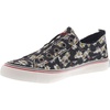 Black Lazy Daisy Print Canvas
