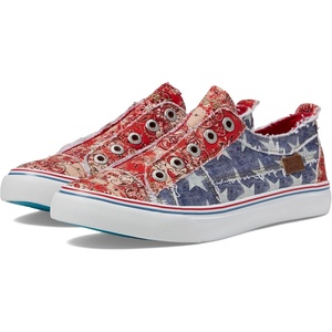 image:imageBlowfish Malibu Womens Play SneakerRed Bandit Canvas Blue Superstar