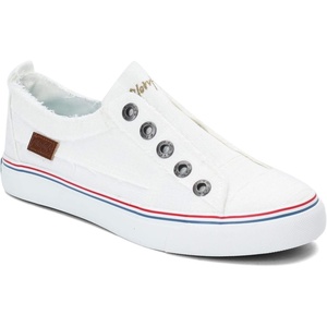 image:imageBlowfish Malibu Womens Play SneakerWhite Cozumel Linen